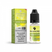 Diamond Mist Nic SALT Lemon & Lime  Flavour E-Liquid 10ml - 10mg & 20mg